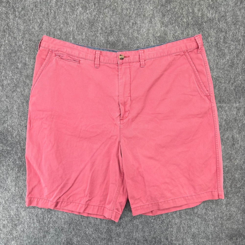 Polo Ralph Lauren Shorts Mens 40 Relaxed Fit Chino Pink Coral Cotton Twill